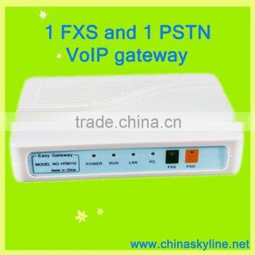 FXS FXO sip gateway /HTM-112/asterisk voip sip gateway