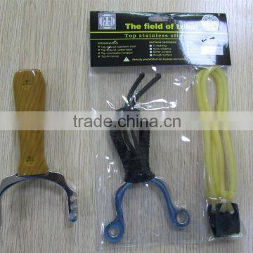 High Quality Slingshot Wooden Handle Catapult photo-2