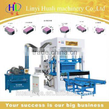 interlocking paving stone making machine/ hydraulic paving brick making machine/ interlocking paving and brick making machine