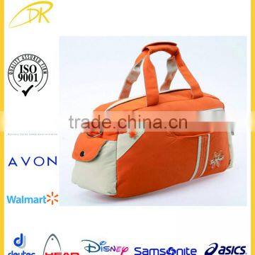 AVON Manufacturer polyester custom travel gym bag, wholesale gym bag