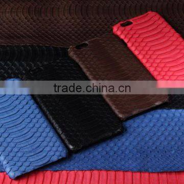 Real Snakeskin Mobile Phone Cover Leather OEM ODM for IPhone Cover 5s photo-6