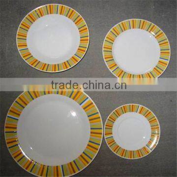 OEM Aviliable Wholesale Porcelain Dinner Set ,20 Pieces Ceramic Dinner Set