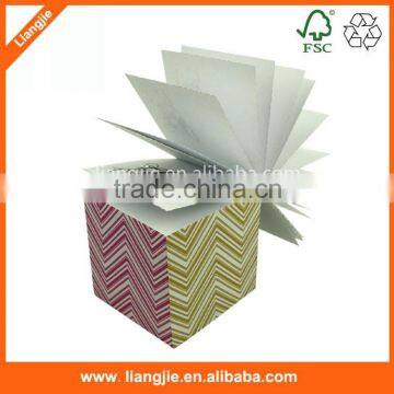 Cute Design Paper Block ,Memo Block, Note Cube