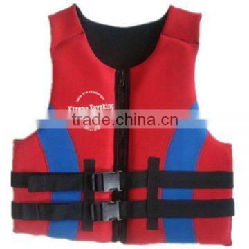 Neoprene Surfing Life Vest Jacket with Adjustable Buckle