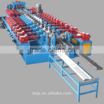 High efficiency steel frame interchangable C Z purlin roll forming machine