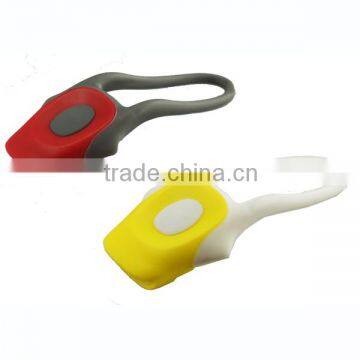 2016NEW Silica gel bicycle light road bikes flash led light torch led