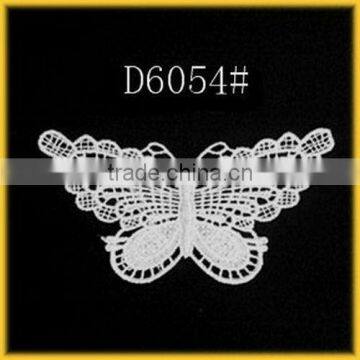 butterfly shape polyester lace(D6054)