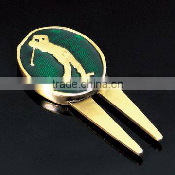 customized silver golf tool ,gold golf tool