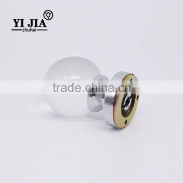 modern furniture zinc alloy clear crystal door handle