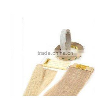 Glue Hair - Skin weft Straight hair - Human Hair 100%