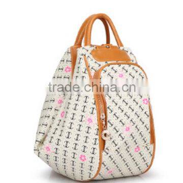 Popular Pu Backpack Printed Design