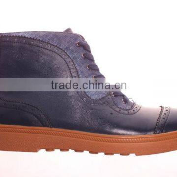 Top sell high quality men leather casual shoes 2013