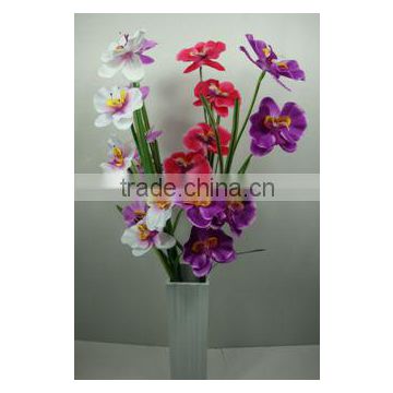 Decorative fake orchids