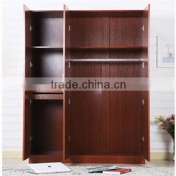 Wardrobe cabinet design with lock