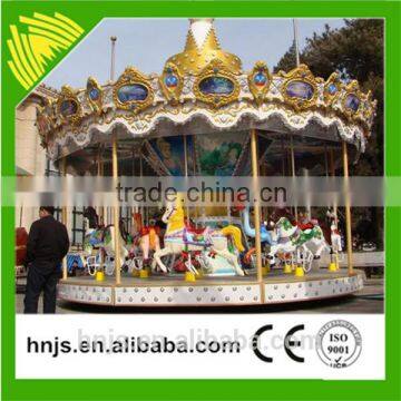 Amusement equipment factory mechanical horses carousel for sale