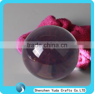 80mm Clear Meditation Solid Ball