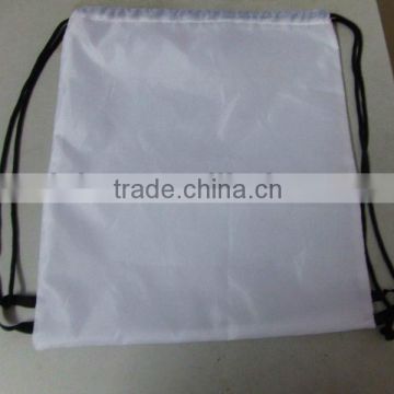 blank white nylon backpack for sublimation