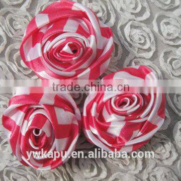 New arrival High Quality factory direct sale cheap china wholesale flower made with satin ribbon