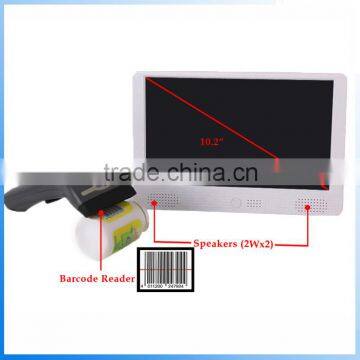10.2inch Barcode Reader Digital Outdoor Samsung Screen Lcd Panel Advertising Display photo-5
