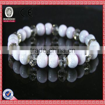 white color negative beads in 1cm size