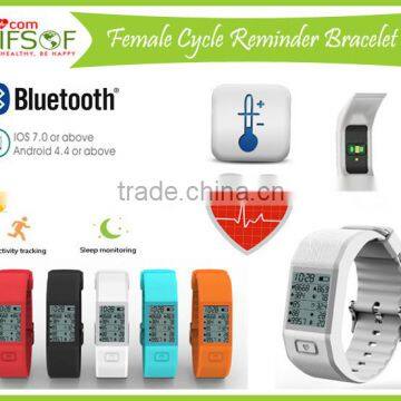 Activity Tracking, Pedometer With Heart Rate and Skin Temperature Monitor, SIFIT-8.8