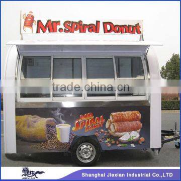 JX-FS290D Many company buy our mobile donut trailer/custom frozen food trucks for sale