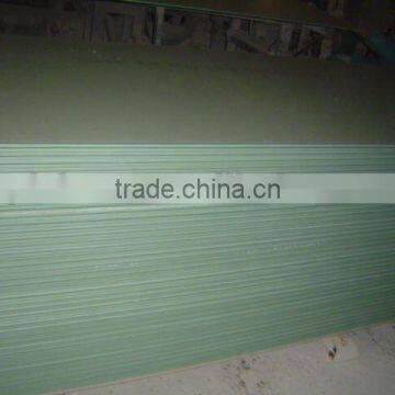 Waterproof paper faced gypsum board