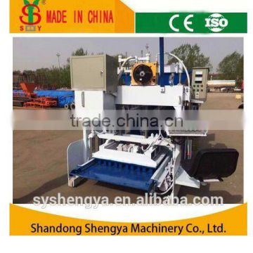 Movable cement brick making machine price in india low cost high capacity concrete block shaping equipment for build house