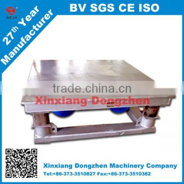 DZ made vibration type cement vibrating table / vibrating platform