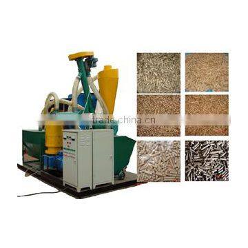 Mobile Small Pellet Line/ and wood pellet plant Operated in Container-daivy 130107