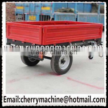 Manual design dump tipper trailer