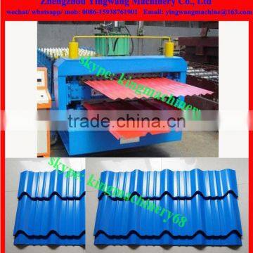 Roofing Tile Galvanized Steel Sheet Corruged Panel Making Machine photo-5