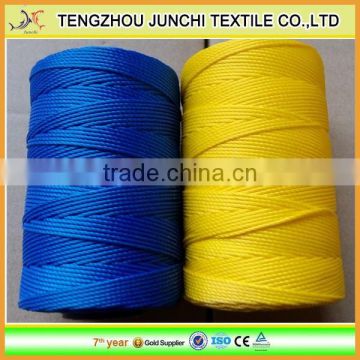 100% virgin polypropylene blue color pp twine