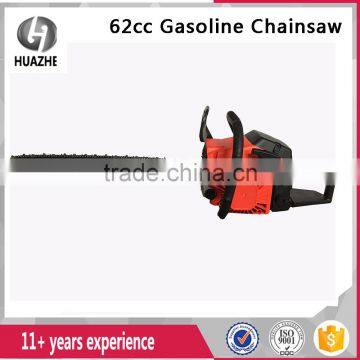 62cc gasoline chainsaw