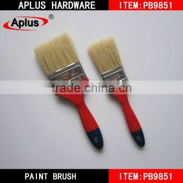 High Standard APLUS free art supply sample PB9849 plastic handle paint brush decroative soft bristle purdy paint brush wholesale