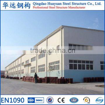 Sandwich panel material prefab steel structural warehouse for sale