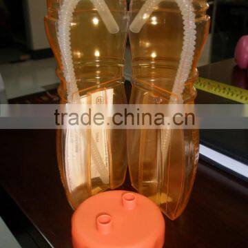 Bottle With Drinking Tube,OEM Drinking Bottle With Handle, Sport Bottle for Kids Plastic Water Bottle photo-5