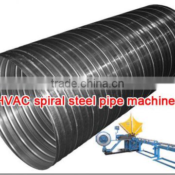 HVAC spiral steel pipe machine