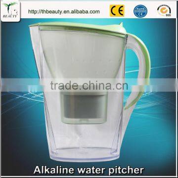 High quality Active carbon aion healthy alkaline water pitcher