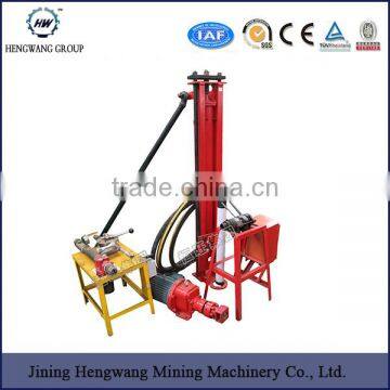 China mining rock portable clawer rotary air dth water well drilling rig