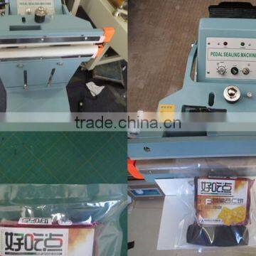 Double Line Foot Pedal PVC/POF Film Sealing Machine photo-6