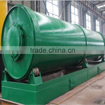 used rubber recycling plant scrap tyre prolysis machine waste tire pyrolysis equipment