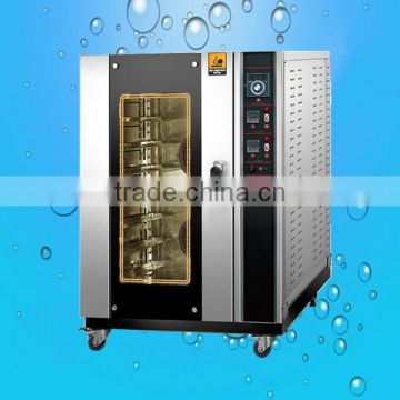 Factory Directly 5 8 10 trays commercial electric hot air steam convection oven with low price(ZQB-8D)