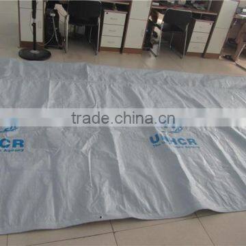 Hot Selling Refugee Tarpaulin, Great Volume Relif Tent Tarpaulin, Tent Covering LDPE Tarpaulin photo-2