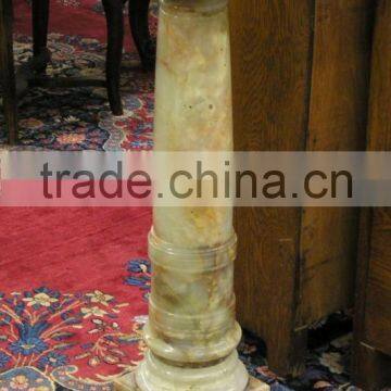 Wholesale Natural MULTI GREEN ONYX PEDESTALS COLLECTIONS photo-6