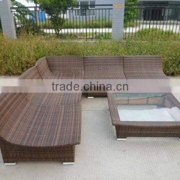 Modern Wicker Sectional Sofa photo-3