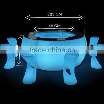 Retotional Moulding Flashing Led Bar Counter photo-5