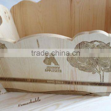 Wood Vintage Wine Crates For Wine Boxes photo-6