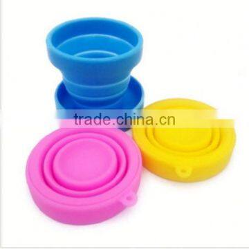 Eco-friendly collapsible silicone coffee cup