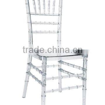 High quality crystal bamboo chair with party